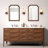 Solid Wood Wall Mirror for Bathroom or Bedroom-635855292-638744136