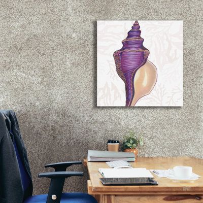 «Shimmering Shells 9» par James Wiens, art mural sur toile