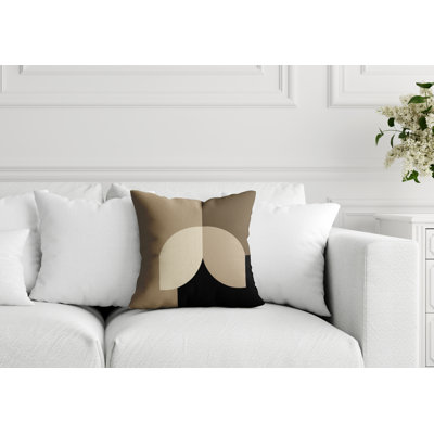 Coussin décoratif intérieur / extérieur en polyester filé Nini