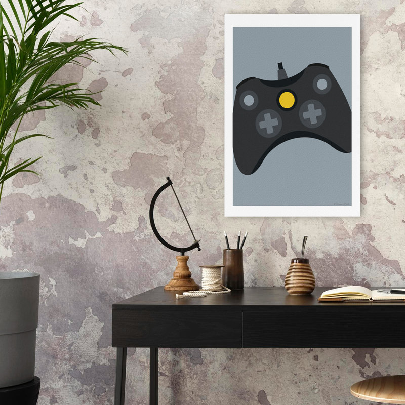 Contrôleur IV - Console de jeu contemporaine pour console de jeu, H 24 po x l 16 po