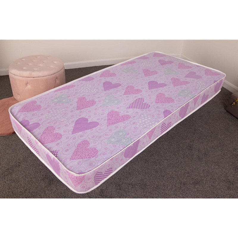 Nicanor Zoomie Kids Open Coil Mattress, Small Single (2'6)