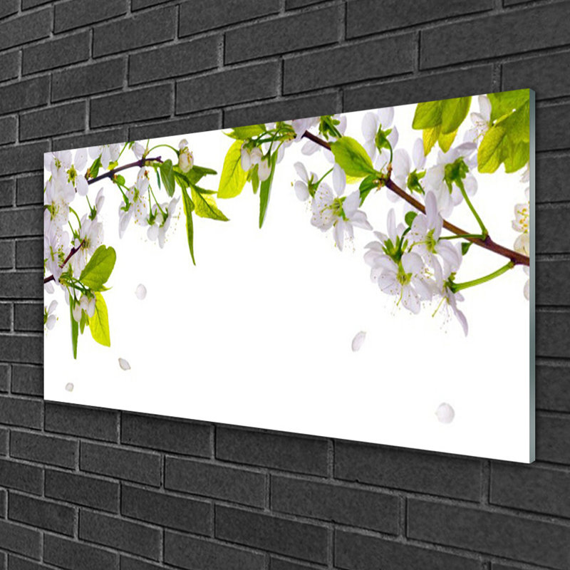 Nature Petals - No Frame Print on Glass