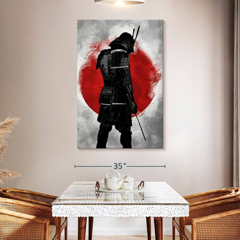 Leisha Samurai I, 51" H x 34" W