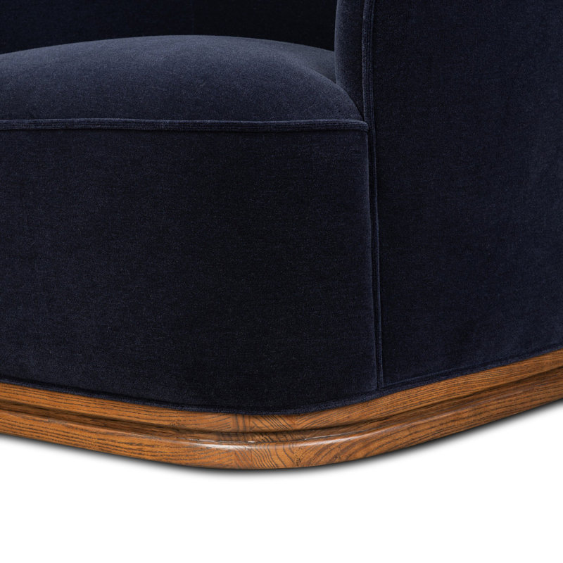 Lonnie Swivel Chair, Monte Navy