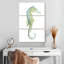 Brampt aquarelle hippocampe I-108556081