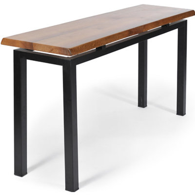 Kingden 62'' Solid Wood Top Console Table