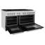 ZLINE 7,4 pieds cubes Pi. Cuisinière Legacy-88227008