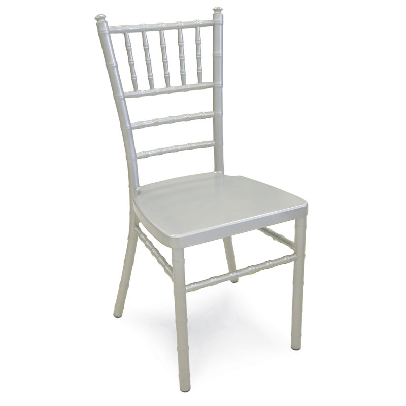 Chaise chiavari, Argent