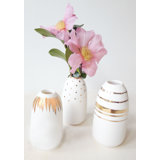 Solifl'Or Handmade Porcelain Table Vase