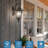 6.29" Wall Light Outdoor IP55 Waterproof Retro Outside Porch Light Need 1 * E26 (Not Included)