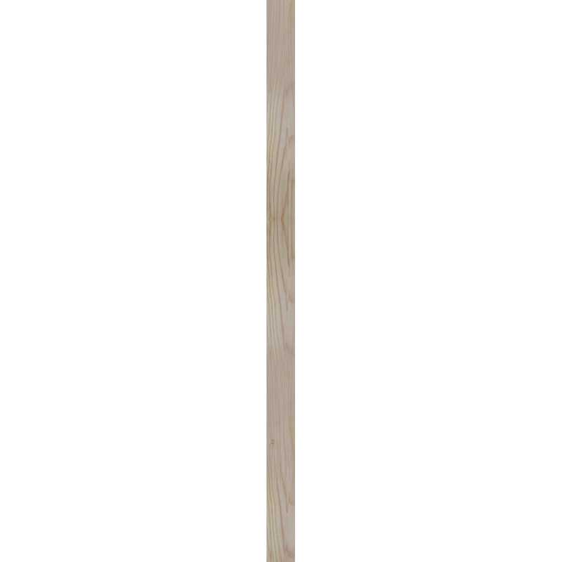 Évent gable à fixation sur surface en bois à hauteur de ton triangle, H 48 po x l 96,13 po (OB : H 42 po x l 84 po)