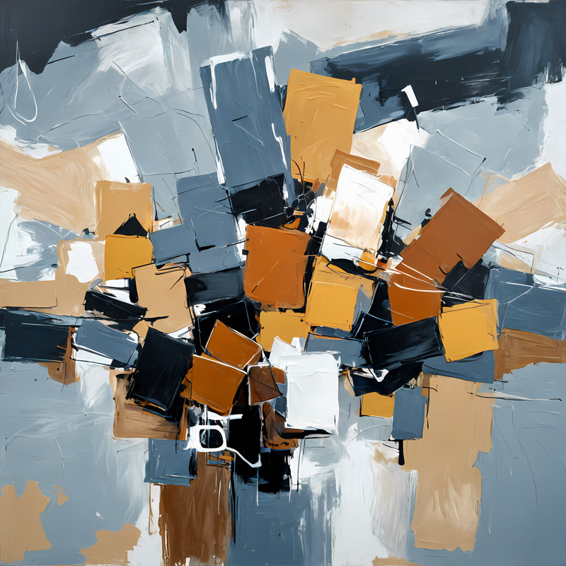 Compositional Drift I, 24" H x 24" W