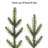 Alpine 7.5' Pre-Lit Pine Christmas Tree