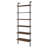 Christy Walnut Owens 96-Inch 6-Shelf Wall Bookshelf