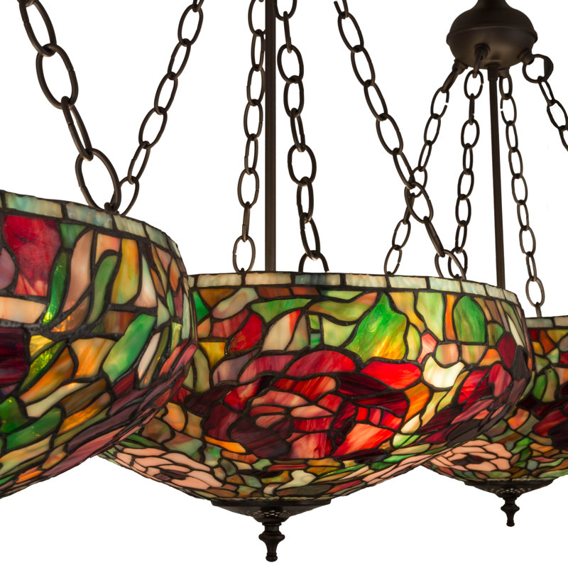Luminaire suspendu 9 lumières Peony
