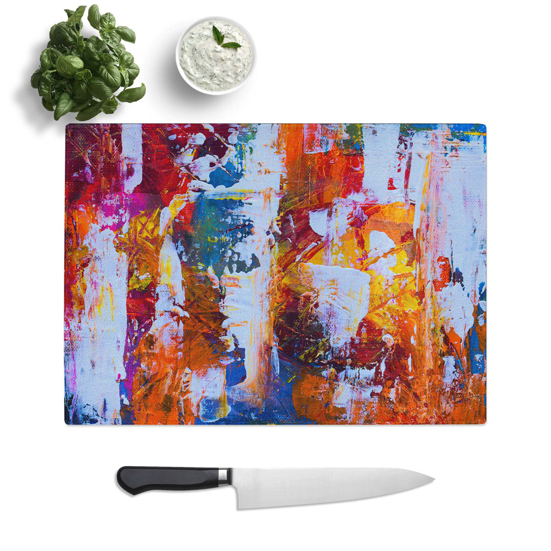Tempered Glass Art Painting Vol.374 Chopping Board