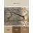 Machine Washable Oweda Harp Classic Damask Rug in Beige – Beige Binding-881276482