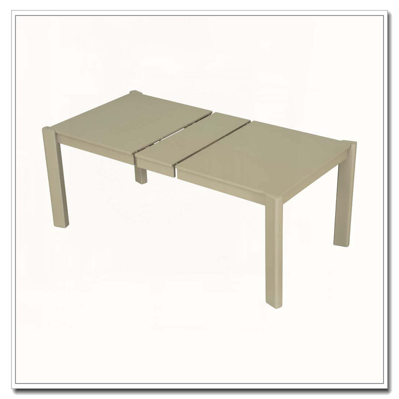 Table de salle à manger extensible Farmhouse, Doré