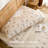 Body Pillowcase 100% Cotton Pillow case, 1-Piece Cream Floral Cute Pillow Cover,  Soft Breathable Envelope Closure Pillow Case Set (Body, 20"x54")-123104369-123104370