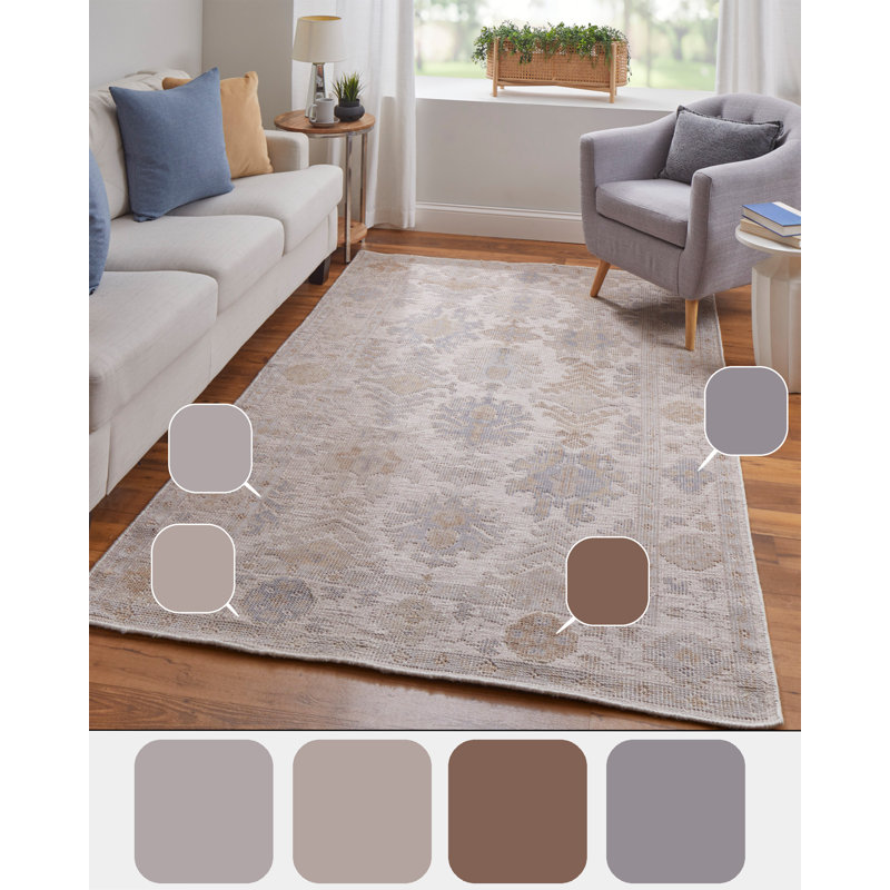 Tierney Floral Area Rug, Rectangle 12' x 15'