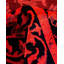 Tapis noué à la main Mazarine, unique en son genre - rose