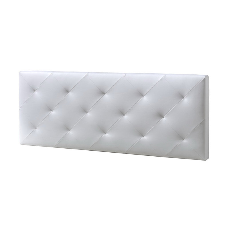 Hawthorn Upholstered Headboard, 60cm H x 150cm W x 8cm D, White