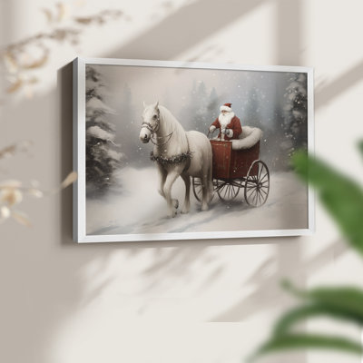 Chirstmas Art-CMXXI -Framed Print - Restickable