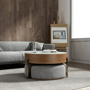 Everly Quinn Lift Top Extendable 3 Legs Coffee Table with Storage ...