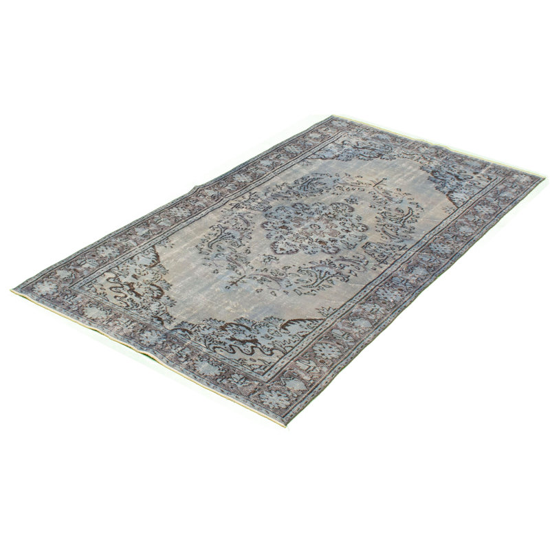 Derzon One-of-a-Kind 4'11" X 9'1" 1980s Wool Area Rug in
