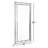 Eulalie Metal Rectangle Wall Mirror