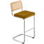 Tabouret de bar et de comptoir en velours Georgios-1325310140-1317367744