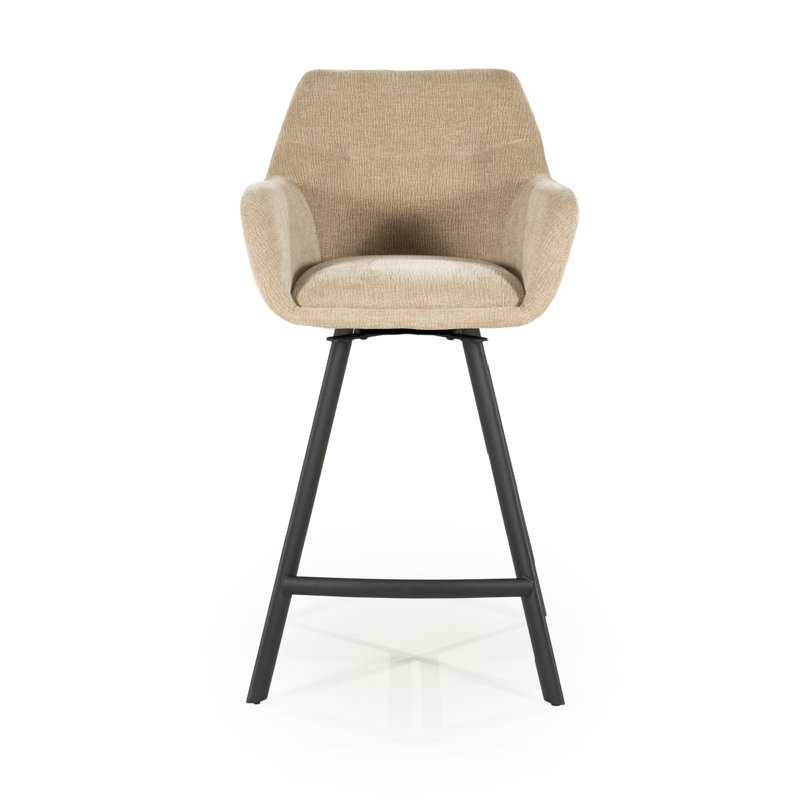 Bliss  Bar Stools (2), Taupe