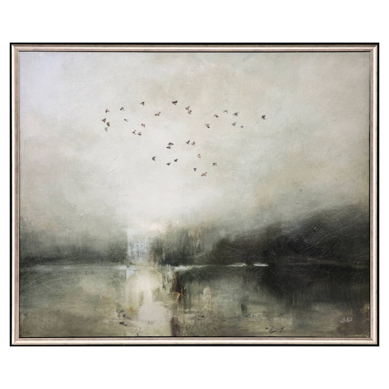 «Evening Flight», reproduction encadrée