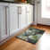 Premium Machine Washable Cerrito AMF556 Green Rug
