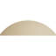 46 po x H 12-1 / 2 po x P 1-3 / 4 po à fronton en uréthane Sunburst Signature, brun clair apprêté-102751924-113029088-113201162