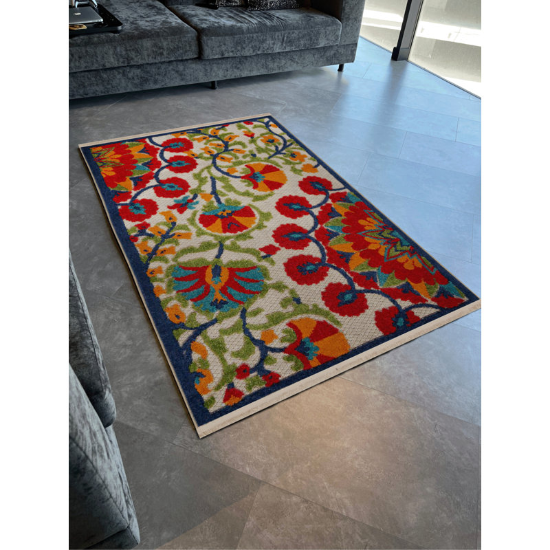 Tapis rectangulaire Ginter, Rectangle 4 pi x 5 pi 11 po