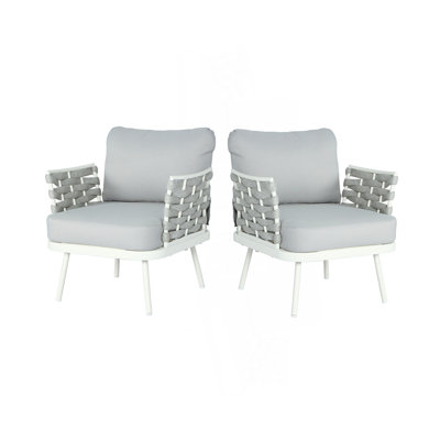 Ensemble de 2 fauteuils club Mariano