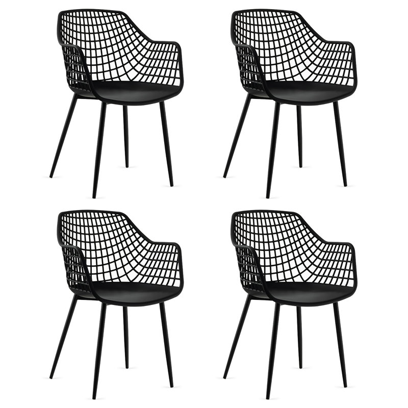 Artez 18'' H Armchair, Black