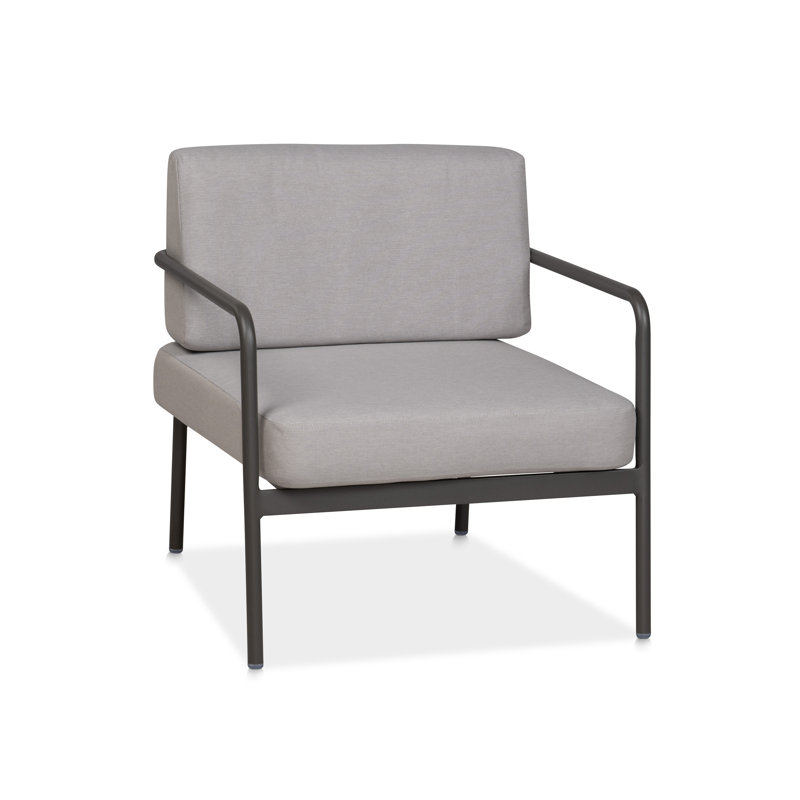Montauk 4 Piece Deep Seating Set, Grey