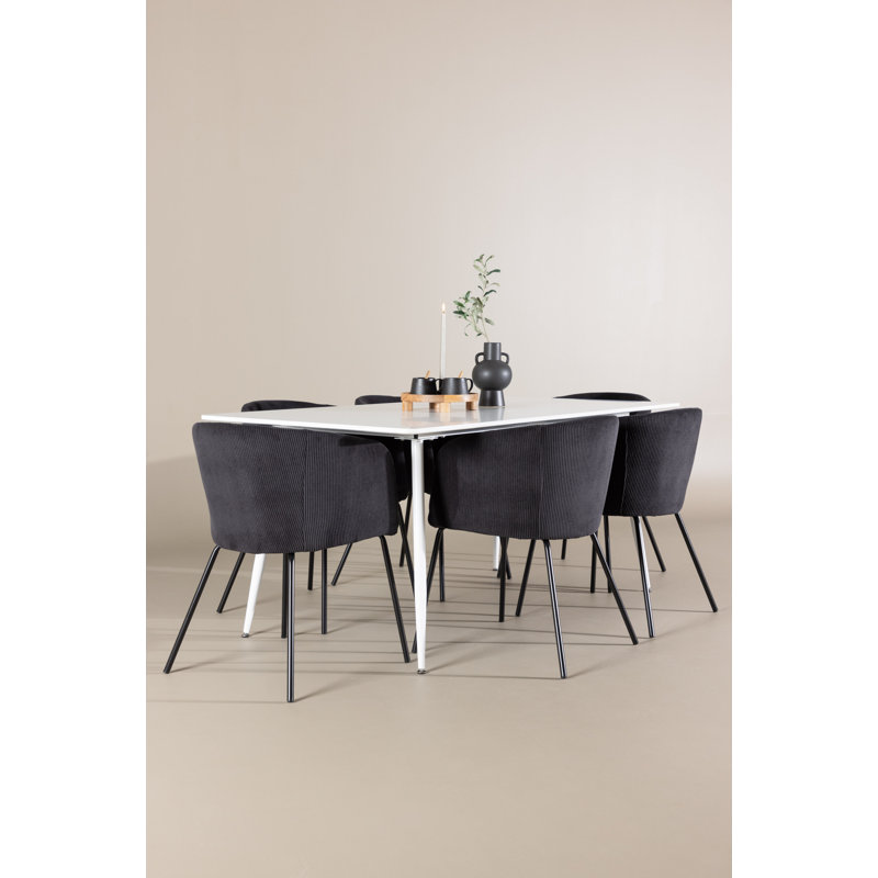Switzer 6 - Person Dining Set