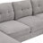 Basic Sectional Sofa, U-Shaped  Sofa 103.5" Chenille Fabric Couch With Dual Chaise Lounges, Storage Pockets And Armrest Throw Pillows-885869420