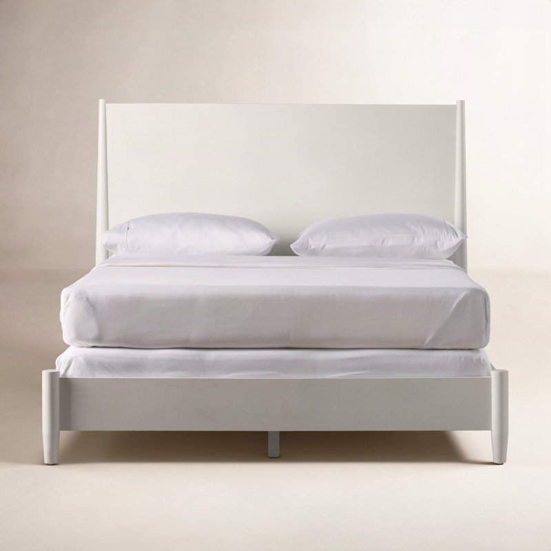 Williams Panel Bed, King, Gray
