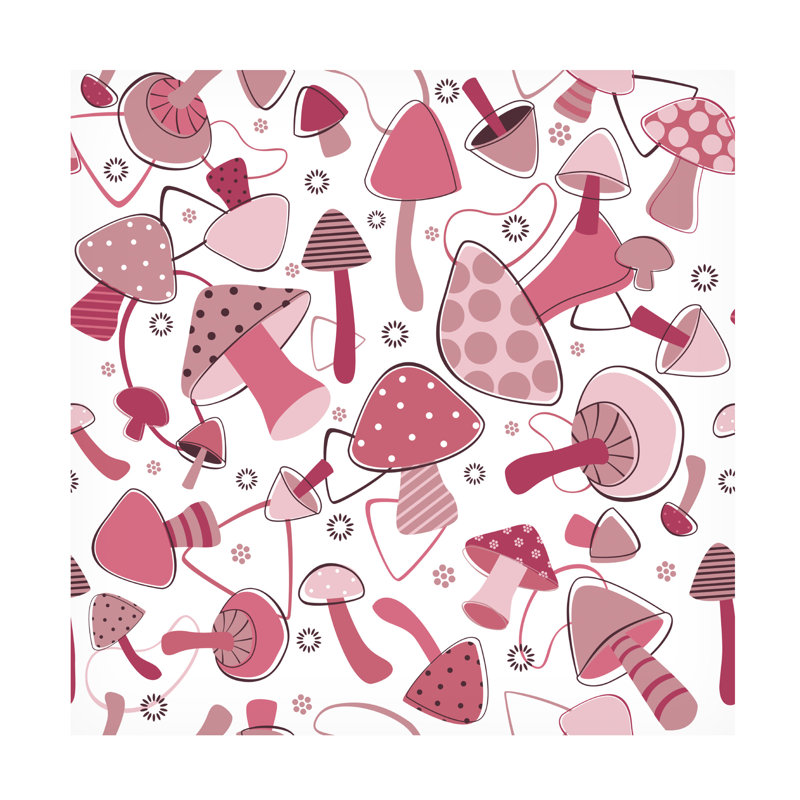 Œuvre sur toile rose bolologia, Fiona Stokes-Gilbert, H 24 po x l 24 po