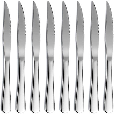 Stainless Steel Sharp Knives Set, Dinner Knifes