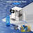 Countertop Water Purifier - 6-Stage RO Filtration with Remineralization, UV Sterilization, Smart Touch Screen, 4L Raw Water Tank, 3:1 Pure-to-Drain Ratio, Real-Time TDS & Lifespan Reminder, No Installation, Easy Filter Replacement