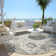 Machine Washable Indoor/Outdoor Xhevrie Ivory Rug