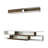 Chantalle Scandinavian TV Unit, White & Walnut, 69.3 x 15.6 x 12.4 Inches | 100% Melamine Coated Particle Board, Thickness: 0.7 Inches | Features Multiple Shelves & Wall-Mountable Design | Perfect for Modern Living Rooms