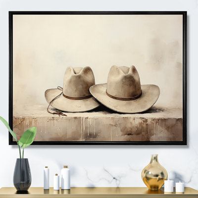 Décoration de chapeau de cowboy style minimaliste III - Cowboys