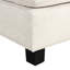 Canapé modulaire en chenille en U à 6 places de 111,8 po avec rangement mobile pour espace de vie, accoudoirs roulés et espace de configuration de sièges confortables, sièges, coussins rembourrés de mousse