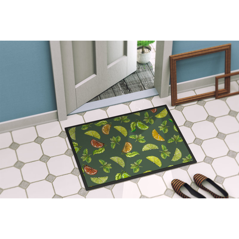 Rug, Green, Rectangle 1'6" x 2'3"